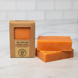 Oatmeal Turmeric & Honey (Orange Gold) Bath Bar
